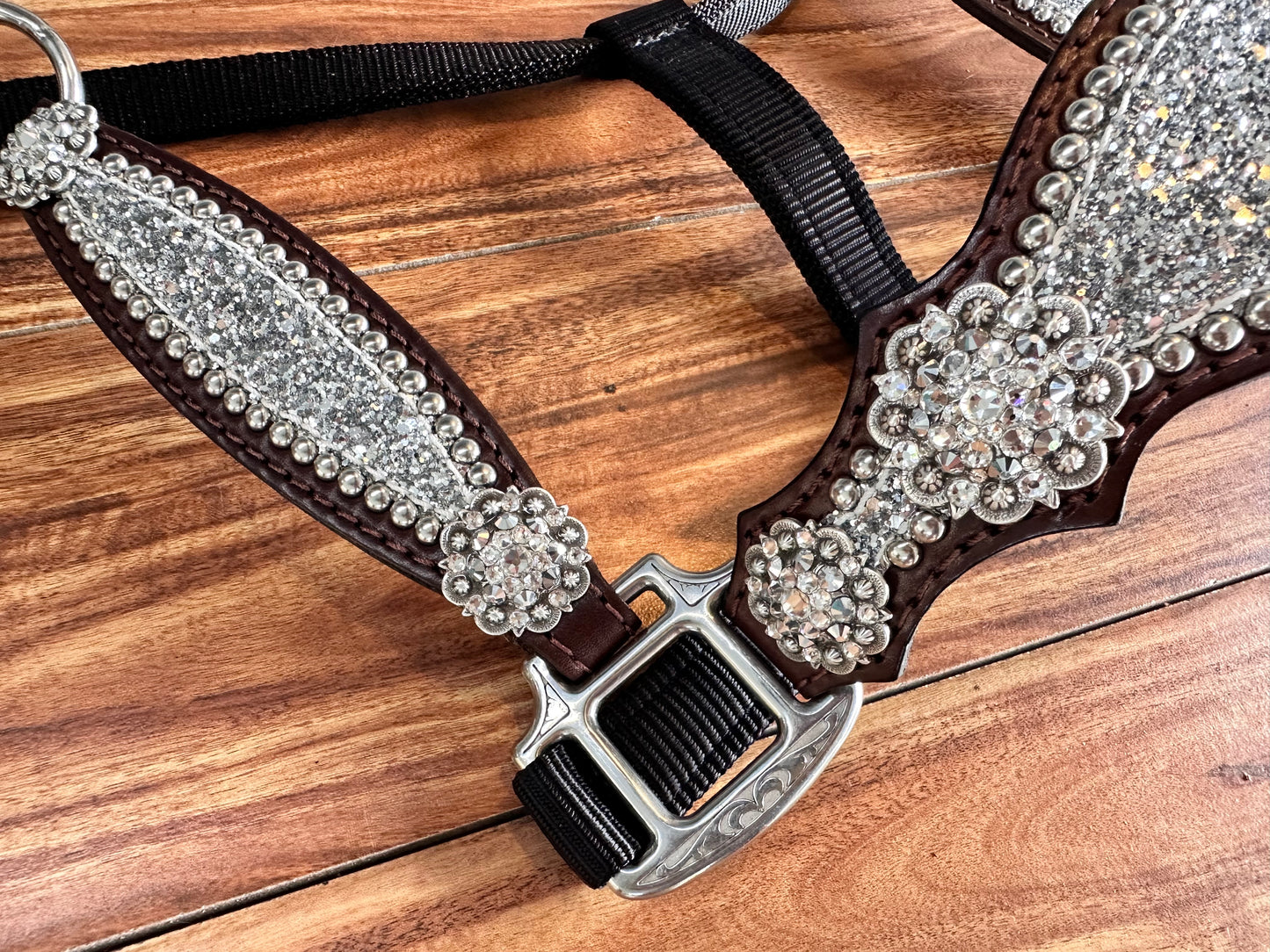 Chunky silver glitter