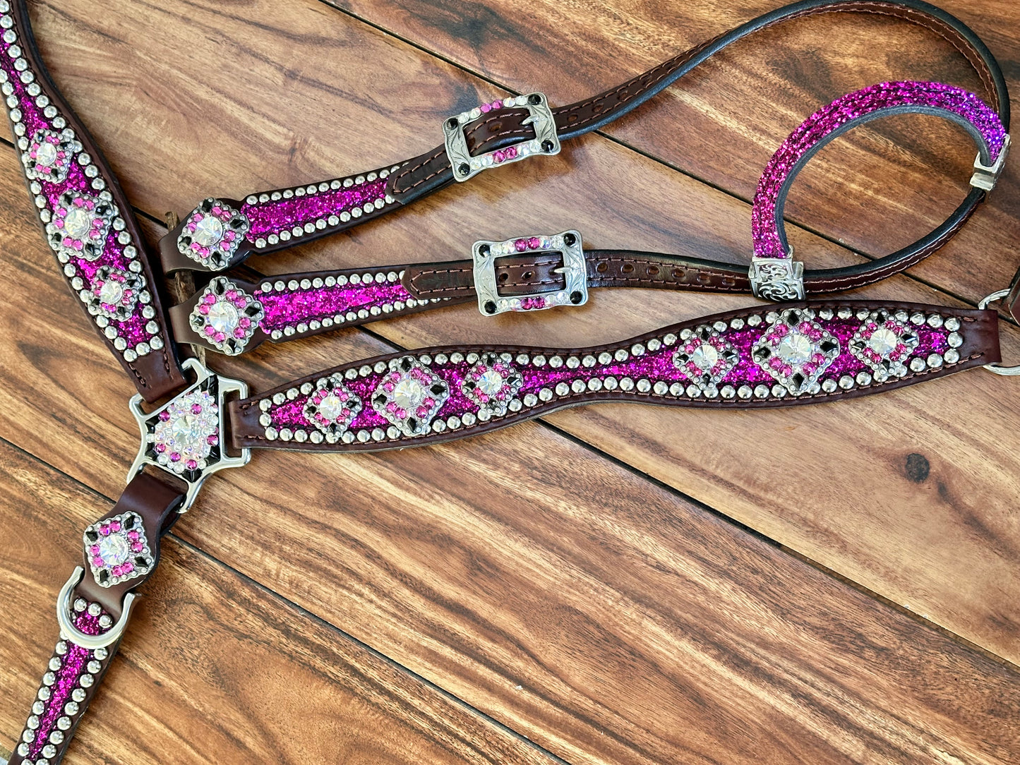 FUCHSIA CHUNKY GLITTER