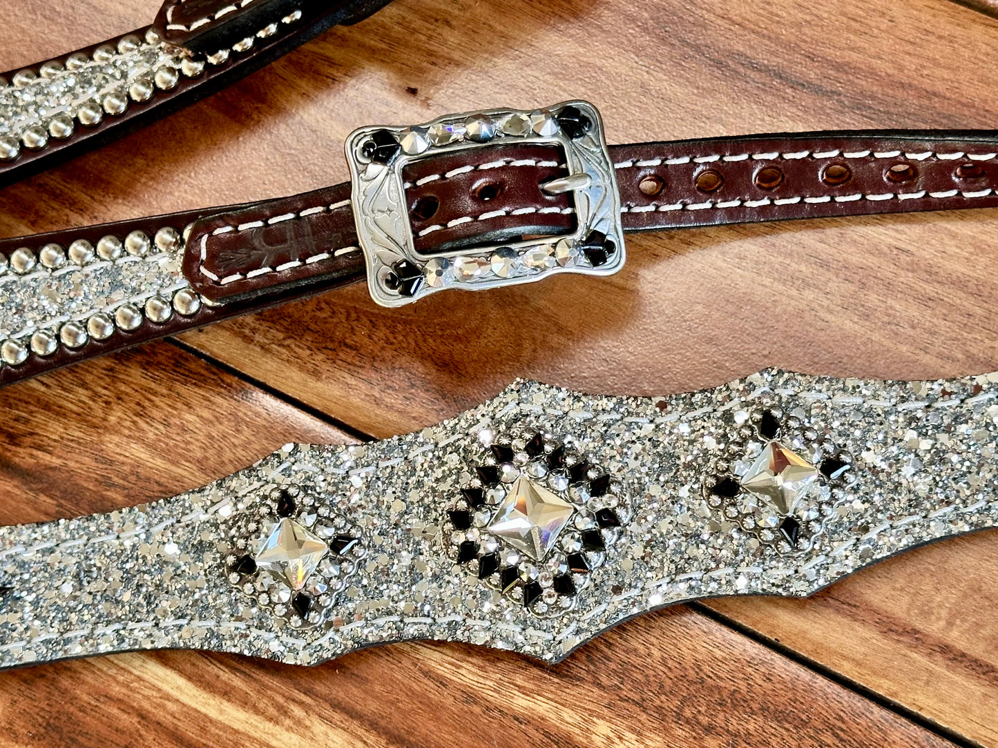 Chunky silver glitter
