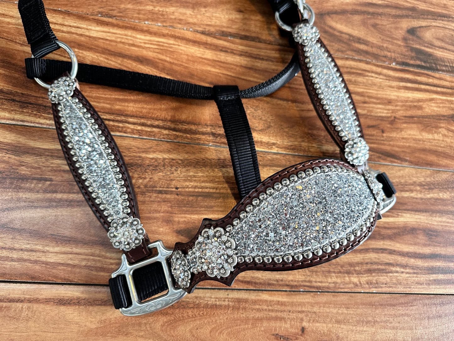Chunky silver glitter