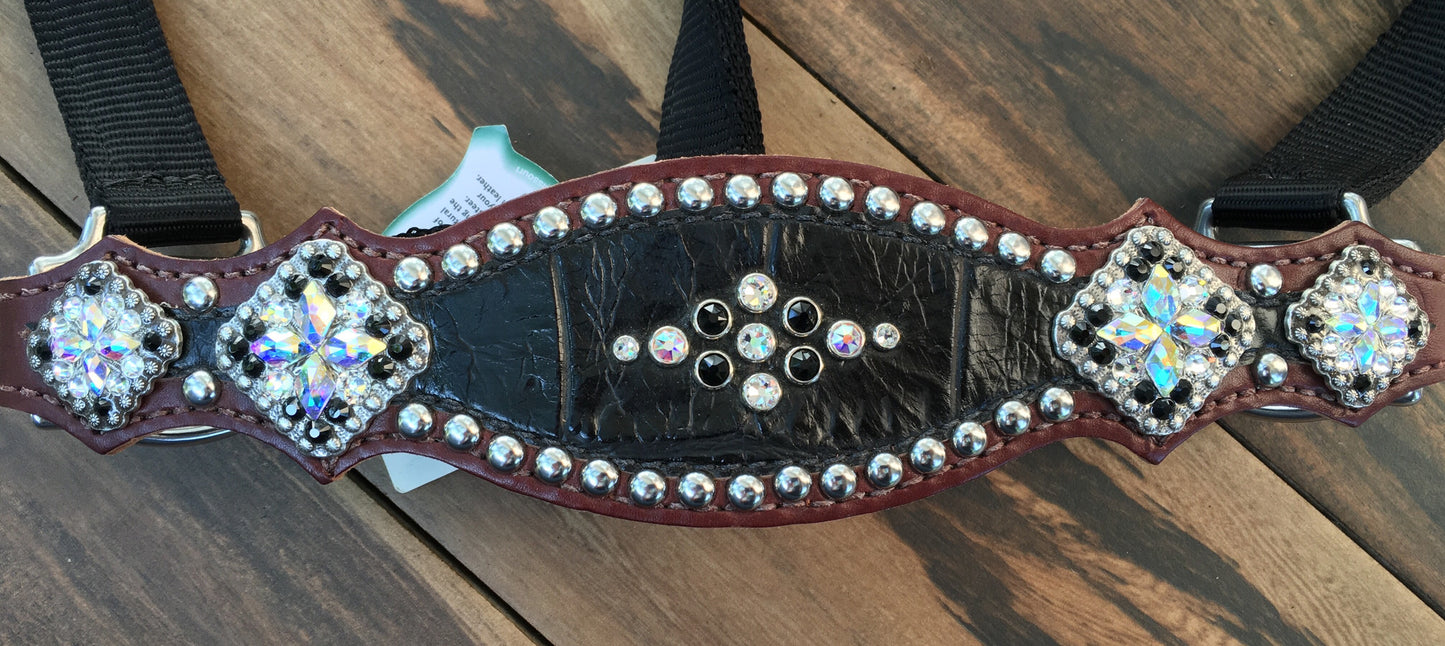 Black Gator Halter