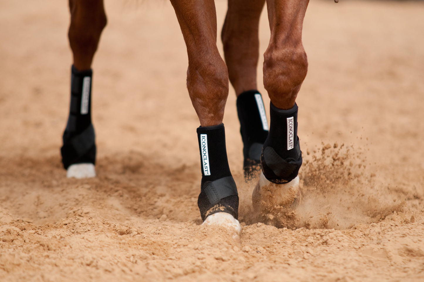 Iconoclast Front Black Orthopedic Boot