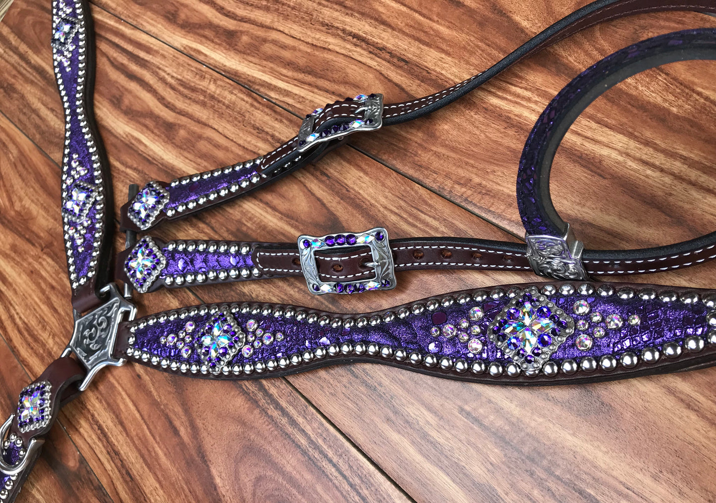 Purple Mystic W/ AB Rim sets