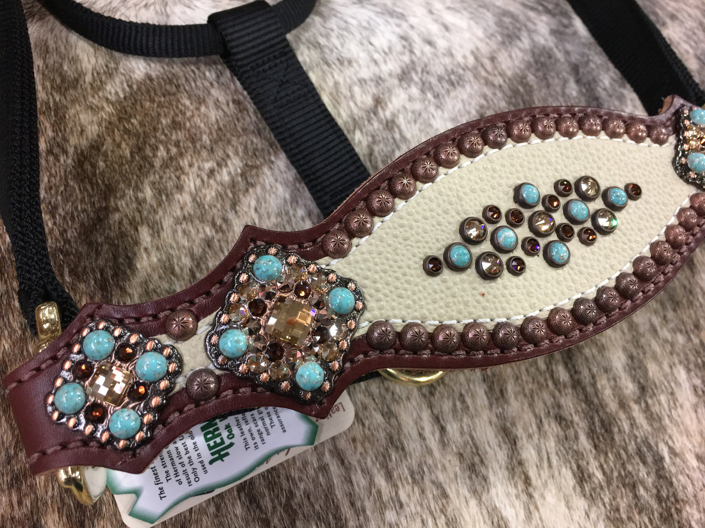 Cream stingray halter