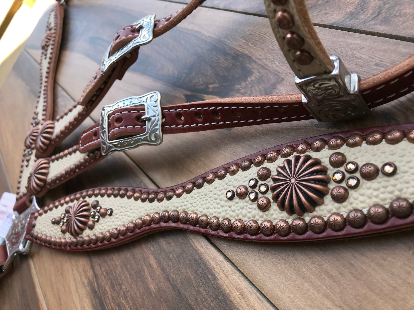 Cream Stingray with Copper