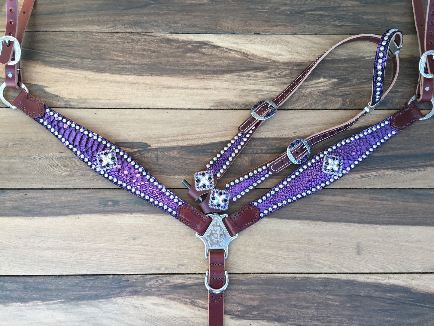 Purple Mystic with AB conchos