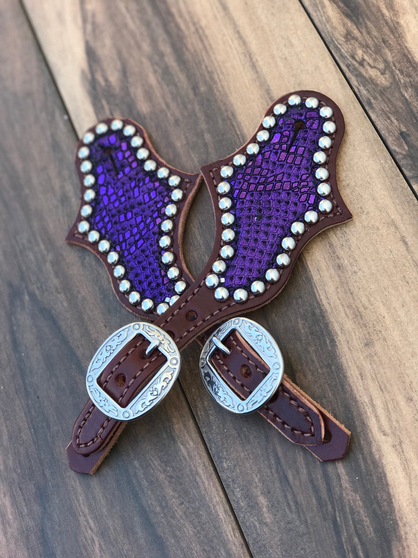 Purple Mystic W/ AB Rim sets