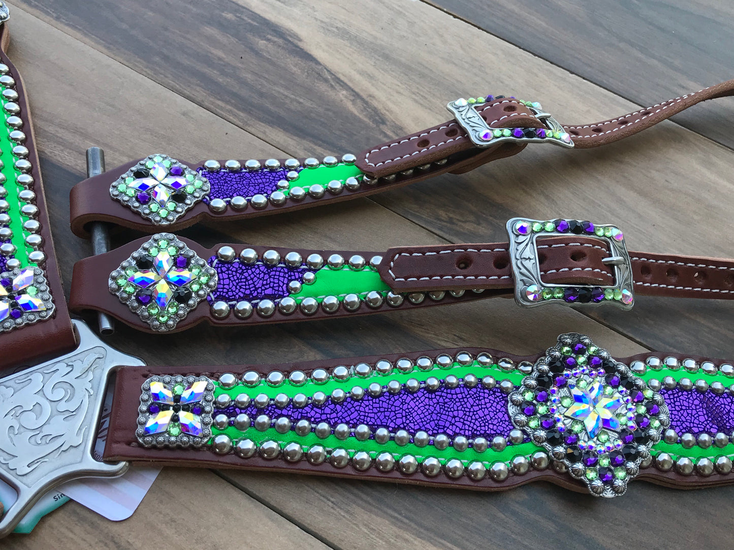 Lime and Purple Ice