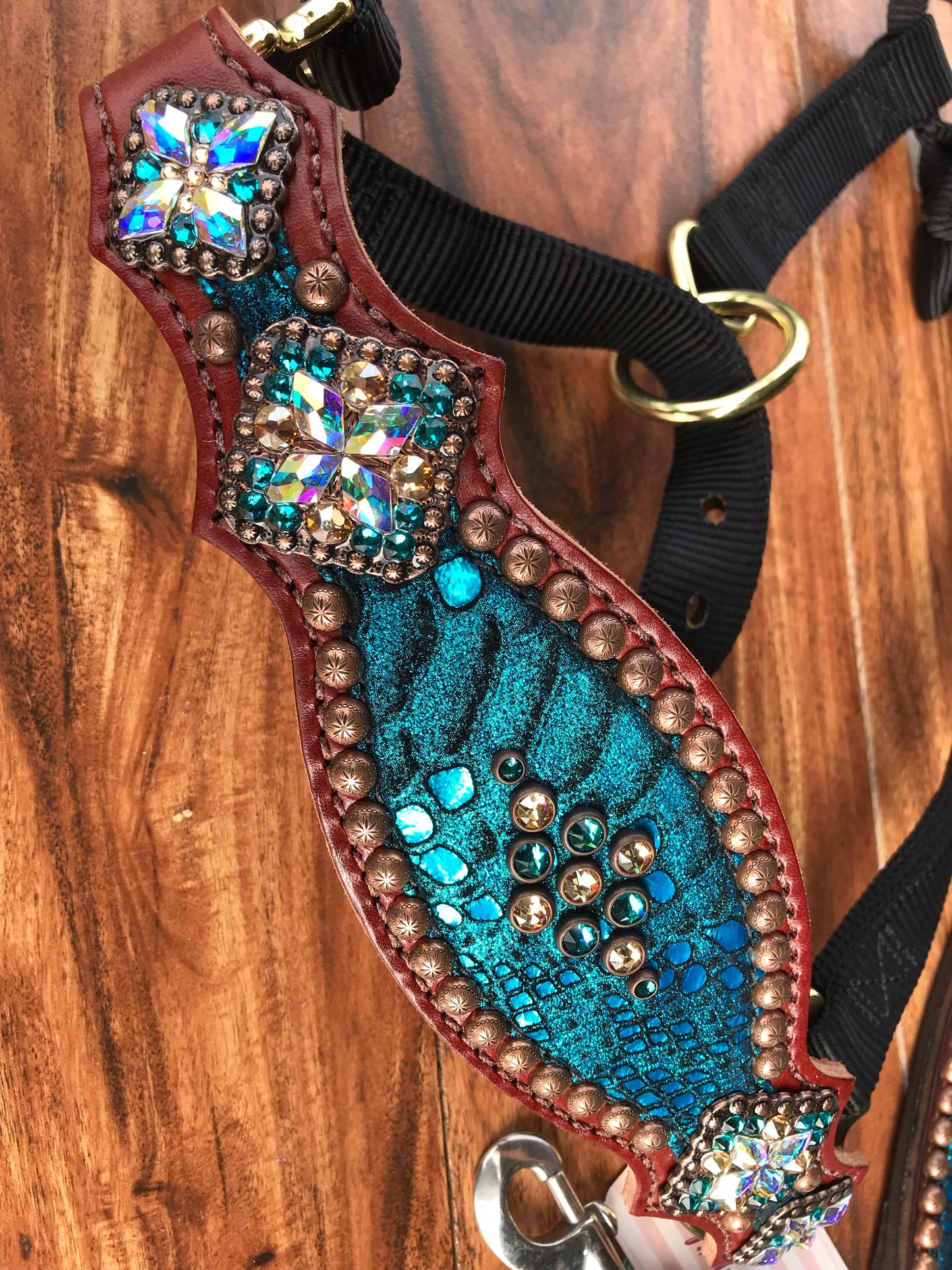 Turquoise Mystic with Copper Spots
