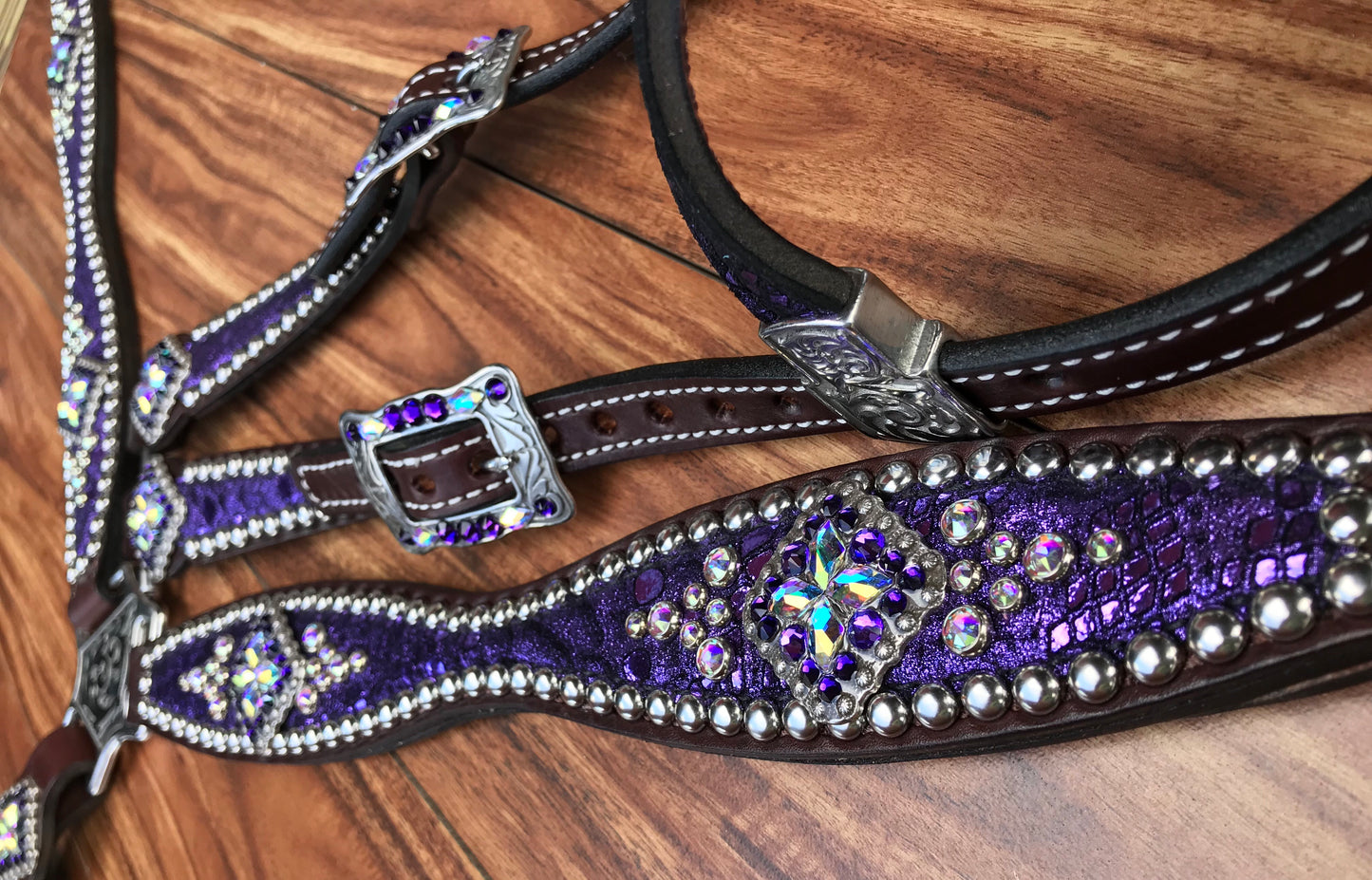 Purple Mystic W/ AB Rim sets