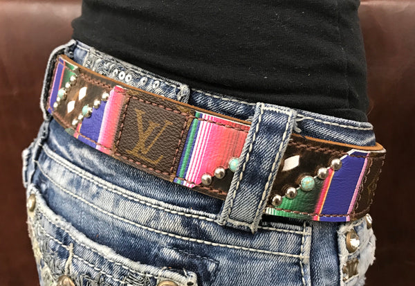 Louis Vuitton Monogram Rainbow Belt - Brown Belts, Accessories