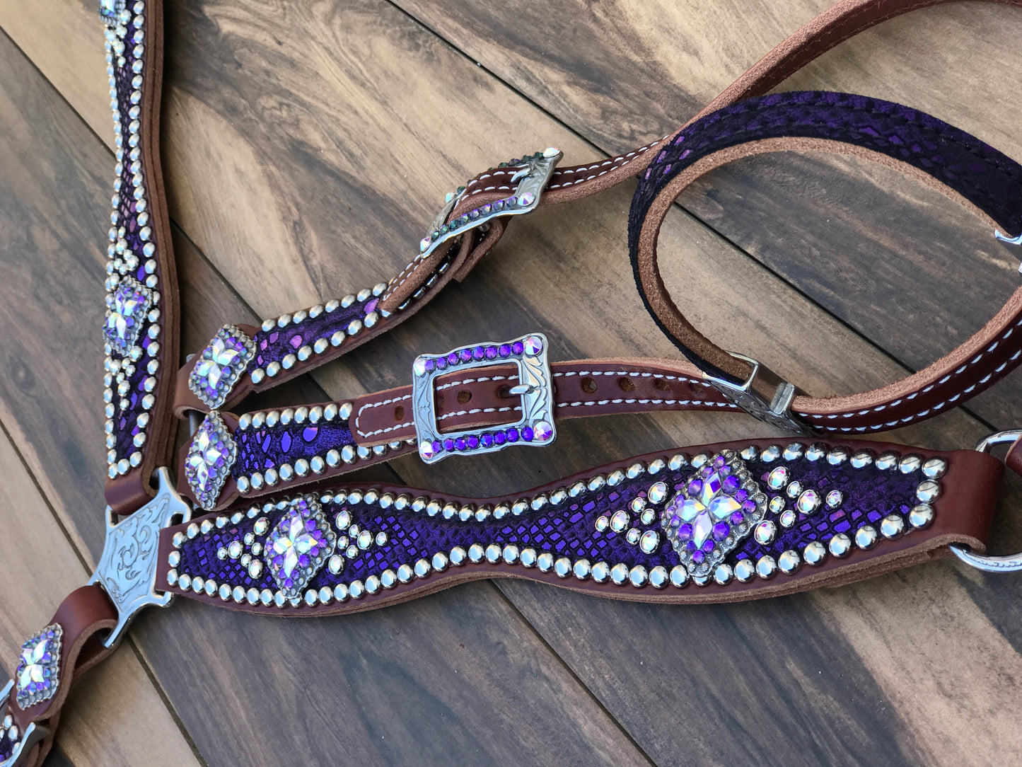 Purple Mystic W/ AB Rim sets