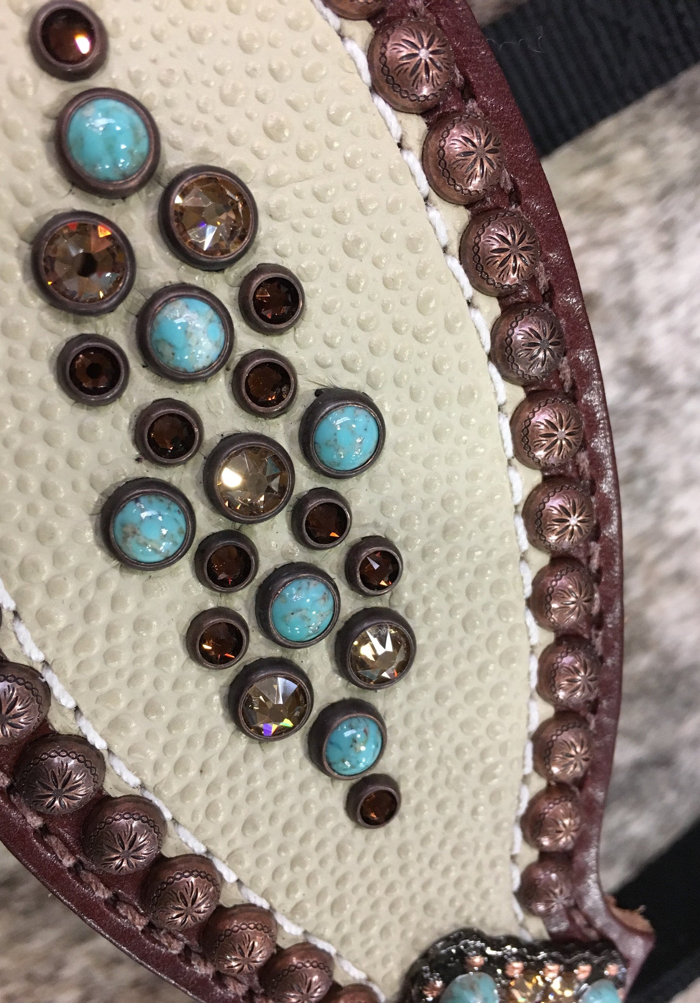 Cream stingray halter