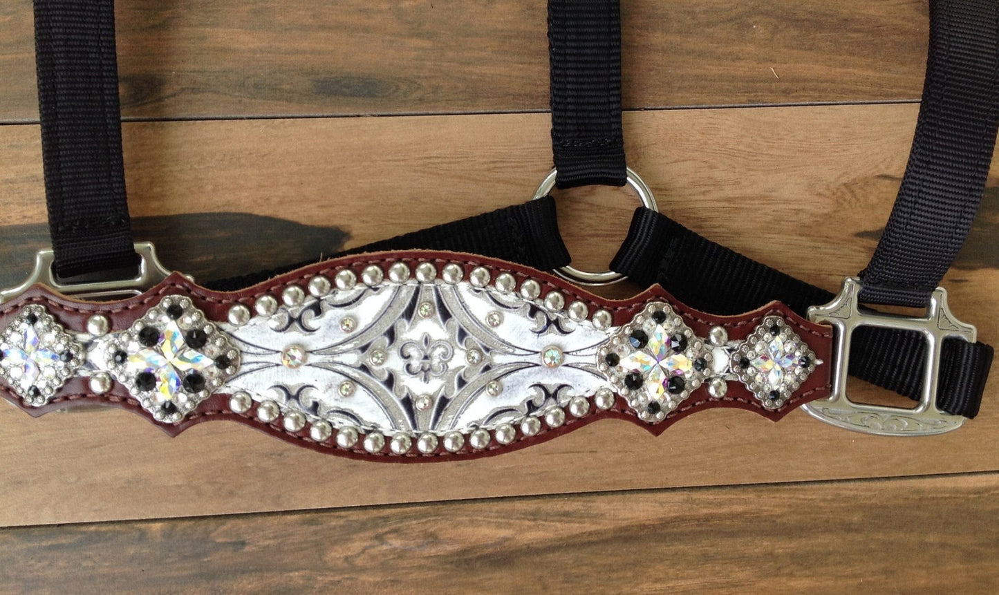 Antique White Fleur Di Lis Halter