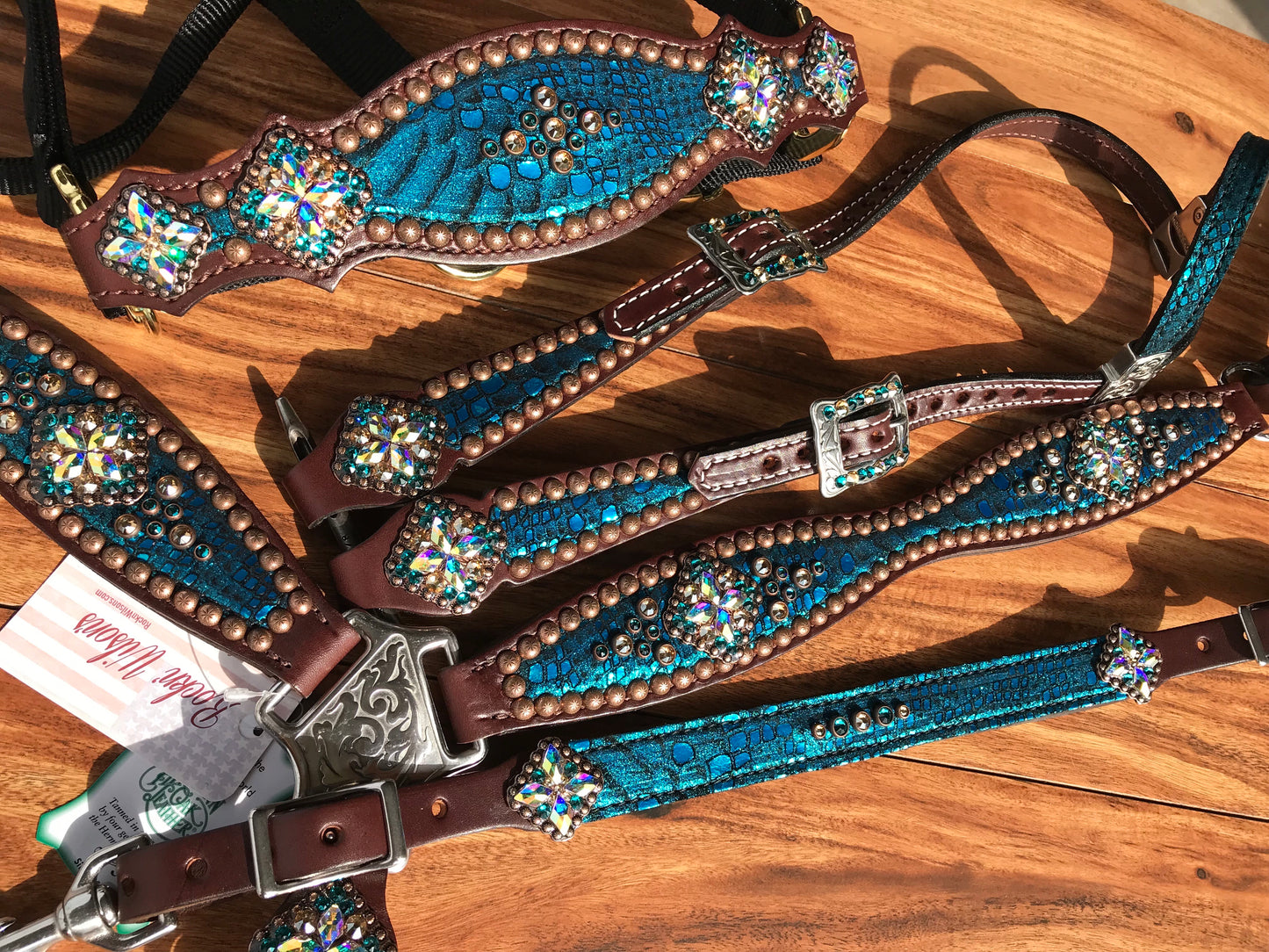 Turquoise Mystic with Copper Spots