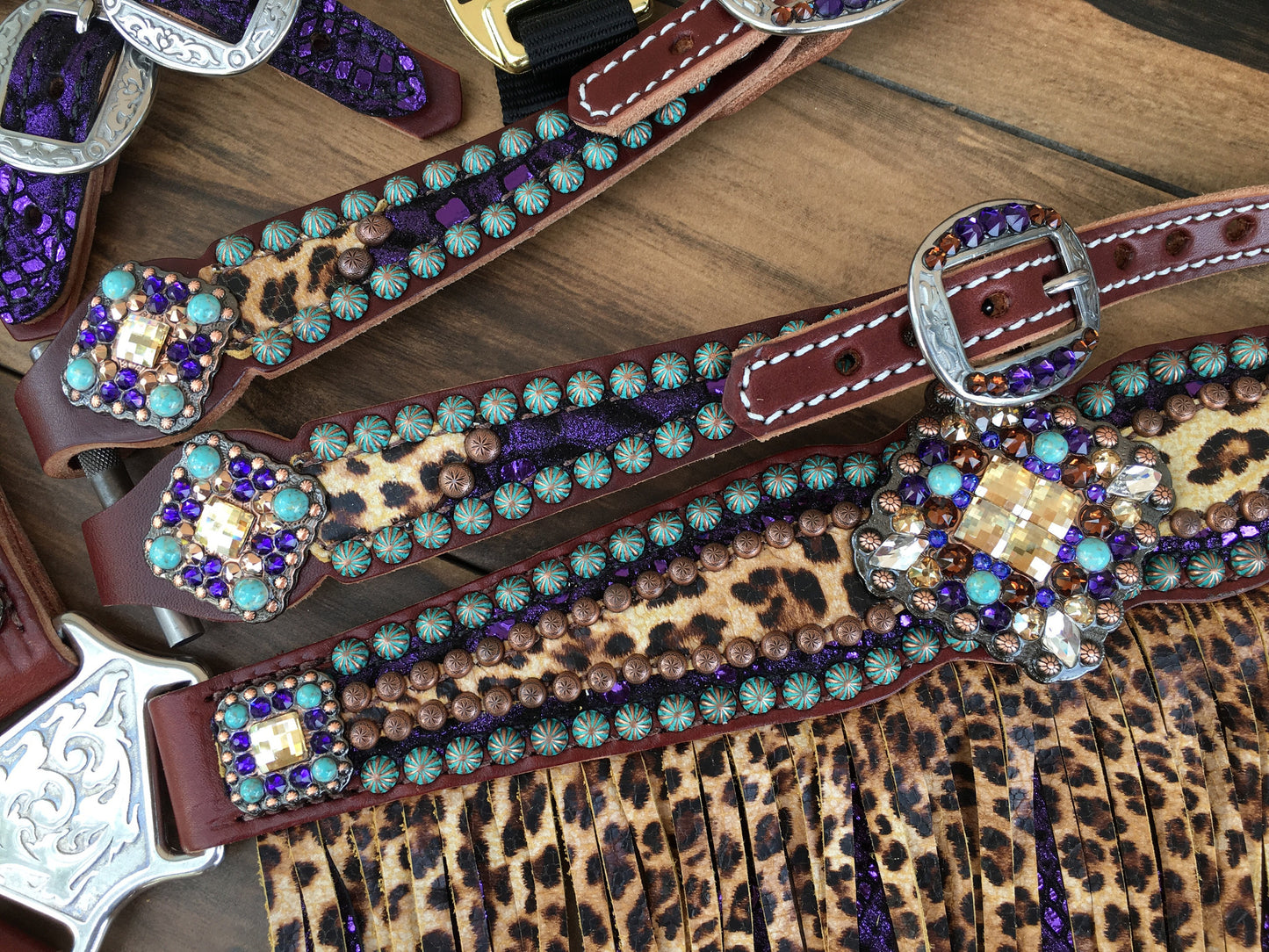 Purple mystic with cheetah