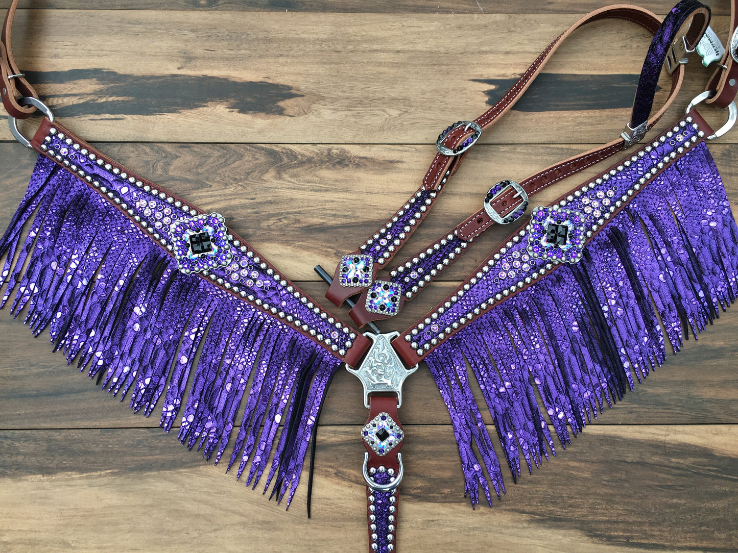 Purple Mystic With Fringe