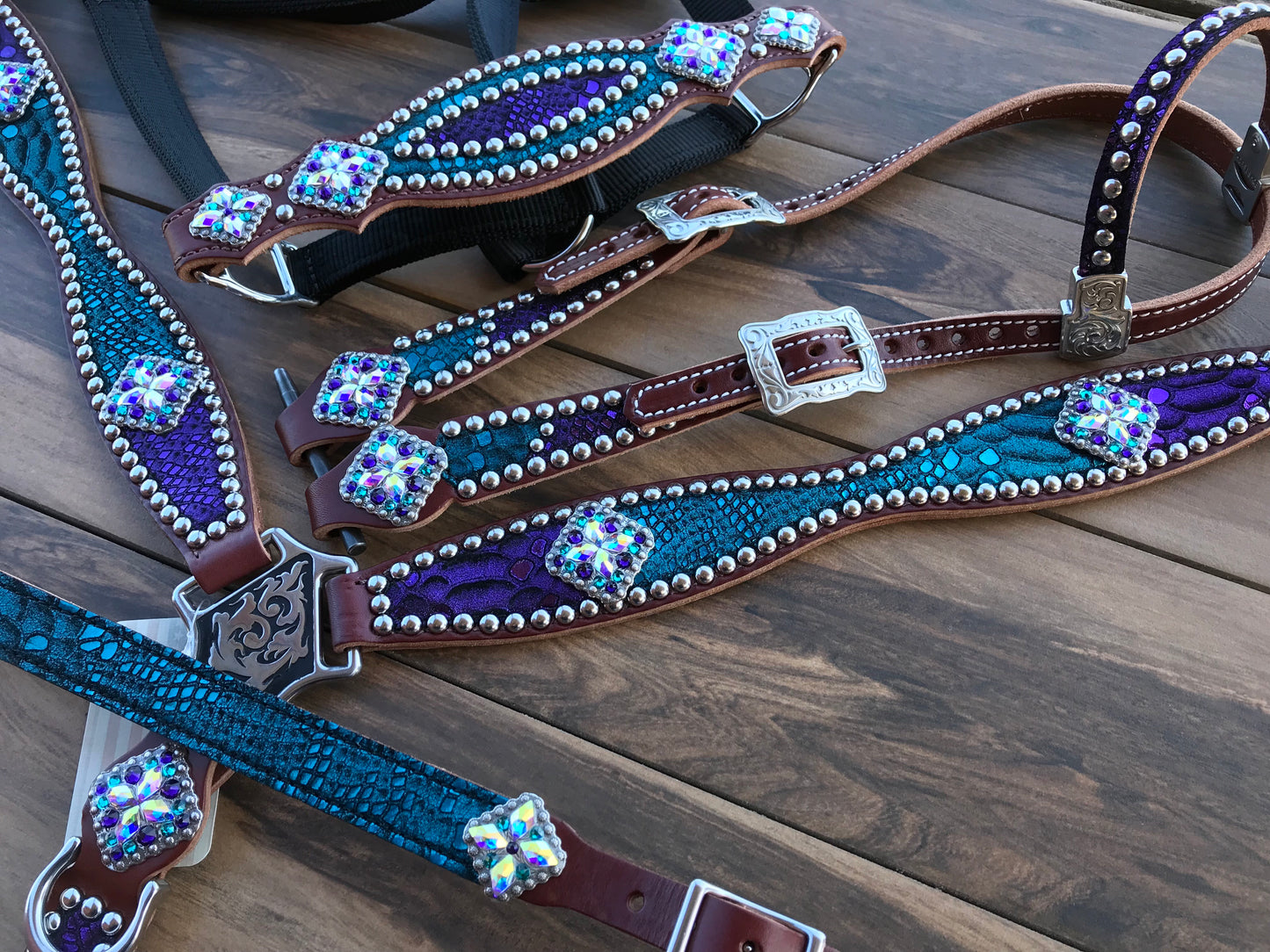 Purple and turquoise mystic