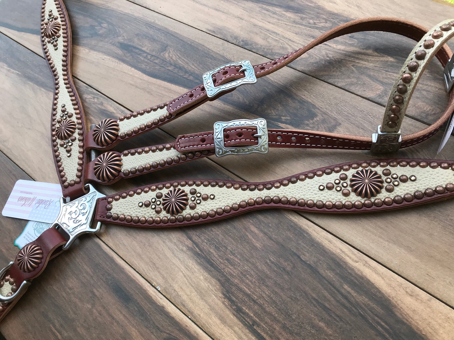 Cream Stingray with Copper