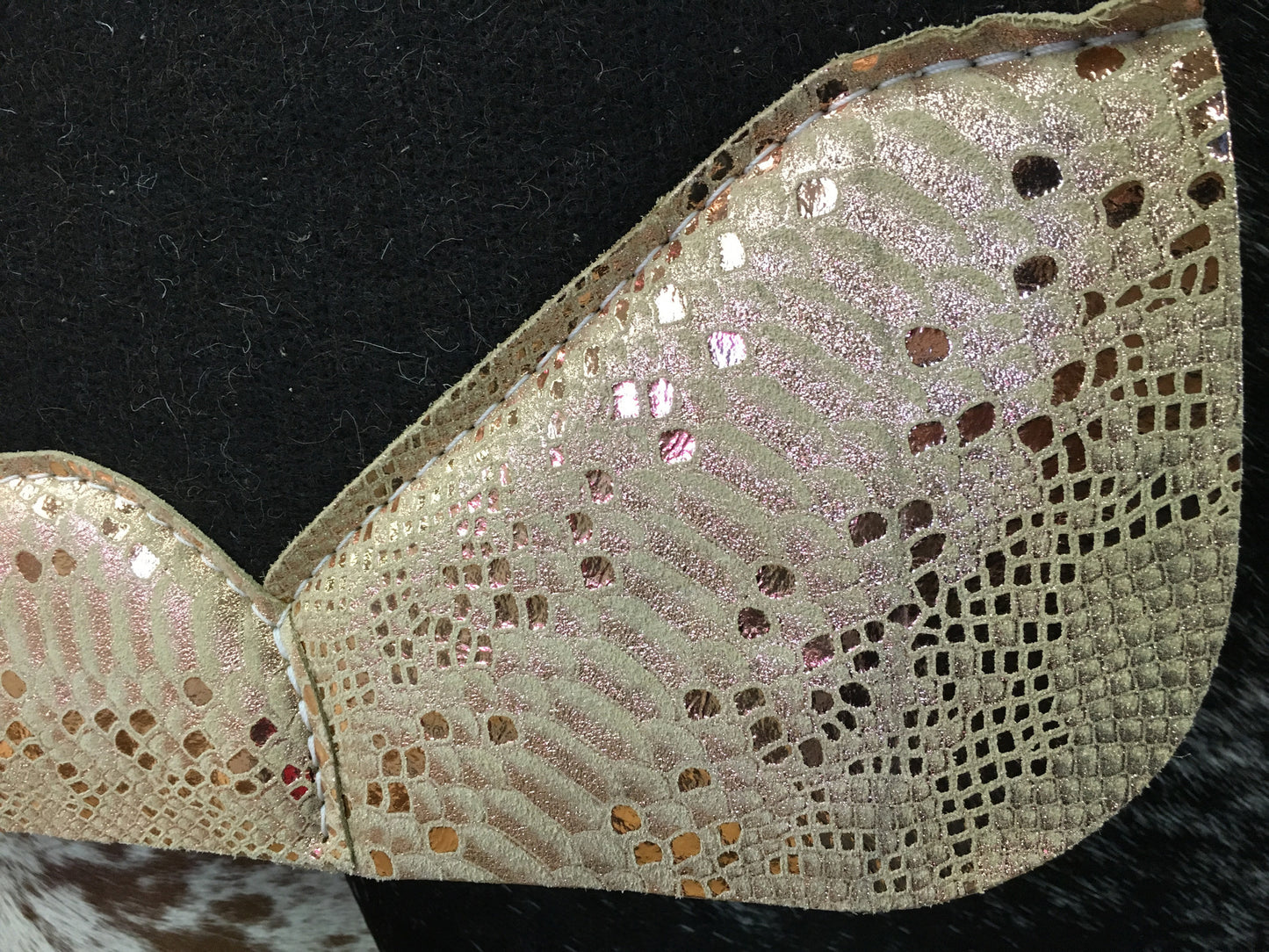 Best ever pad with rose gold mystic wear leathers