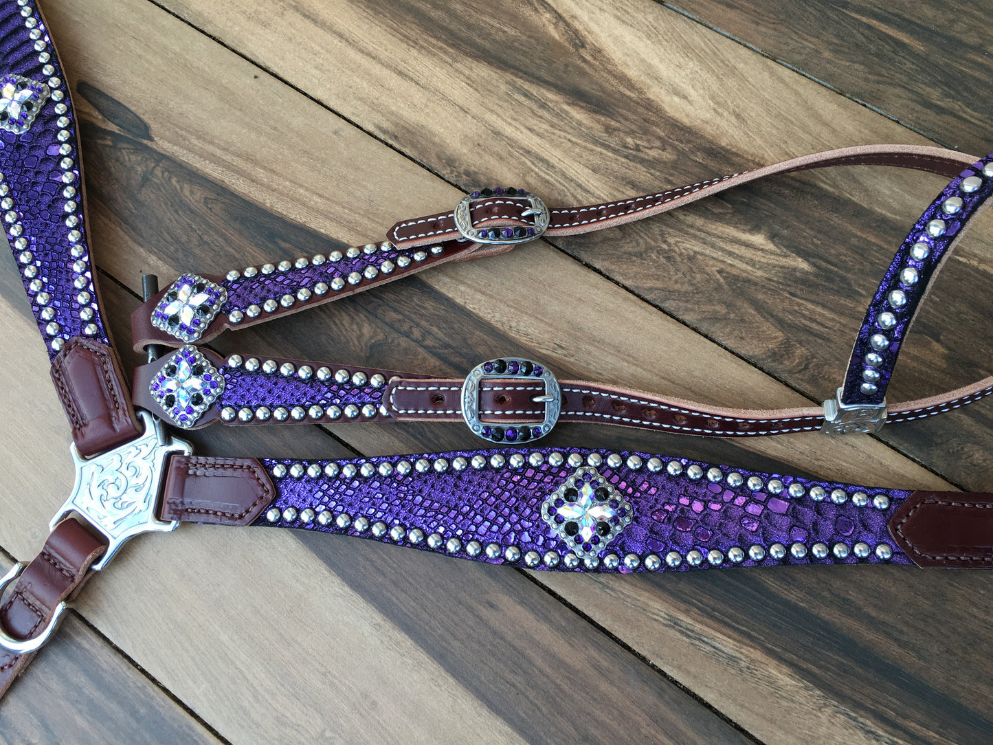Purple Mystic with AB conchos