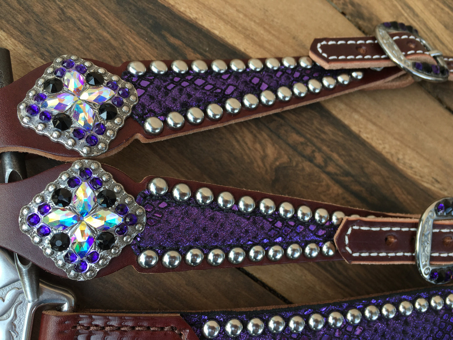 Purple Mystic with AB conchos