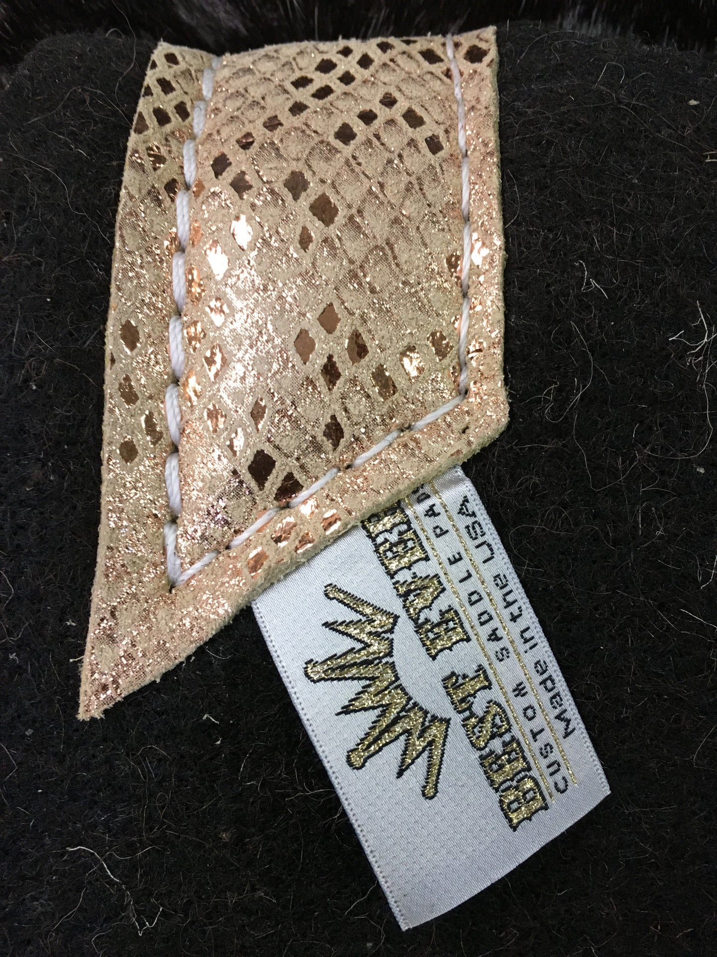 Best ever pad with rose gold mystic wear leathers