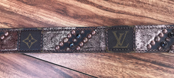 louis vuitton custom belt