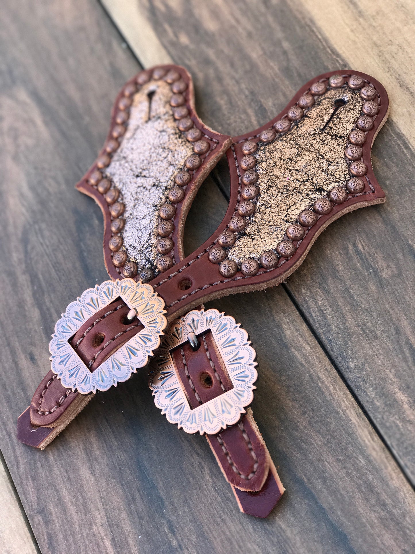 Rose Gold W/ Black