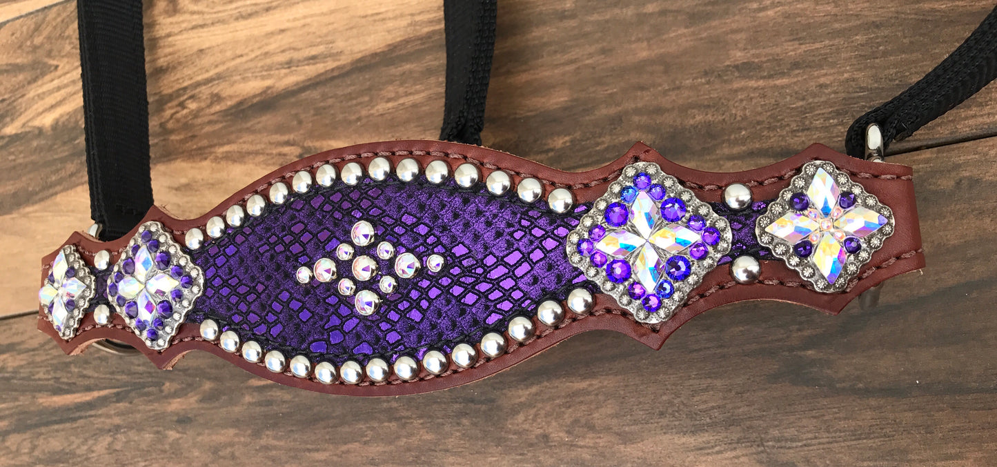 Purple Mystic Halter W/ AB Rim Sets