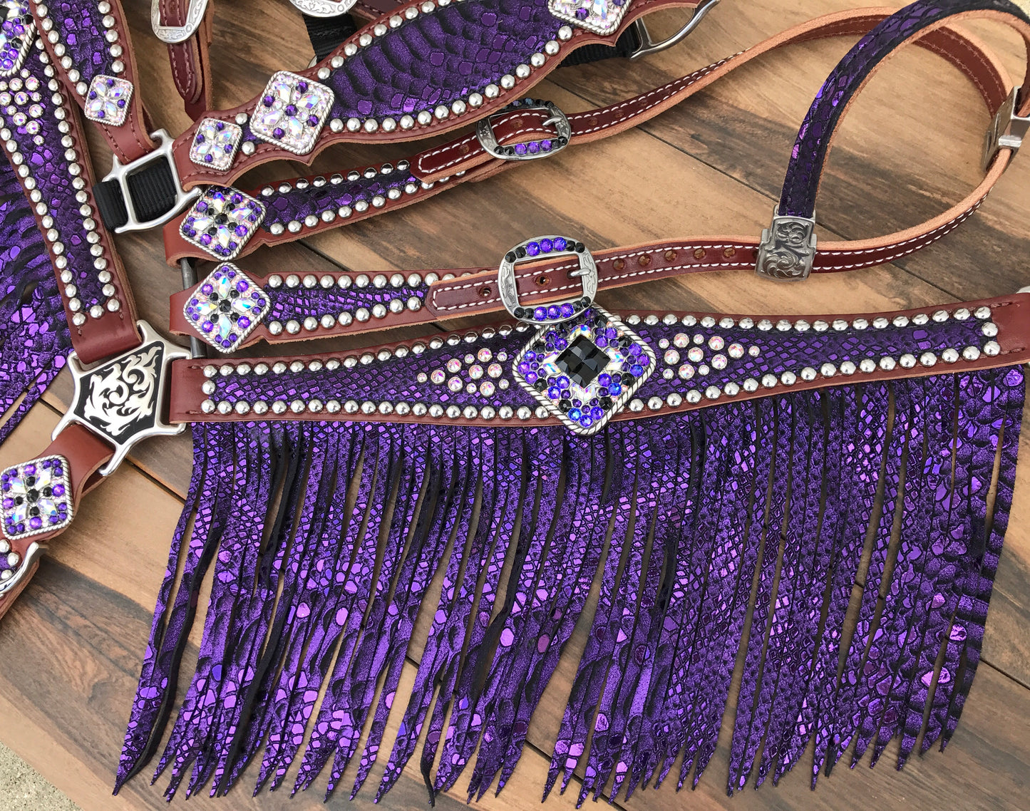 Purple Mystic With Fringe