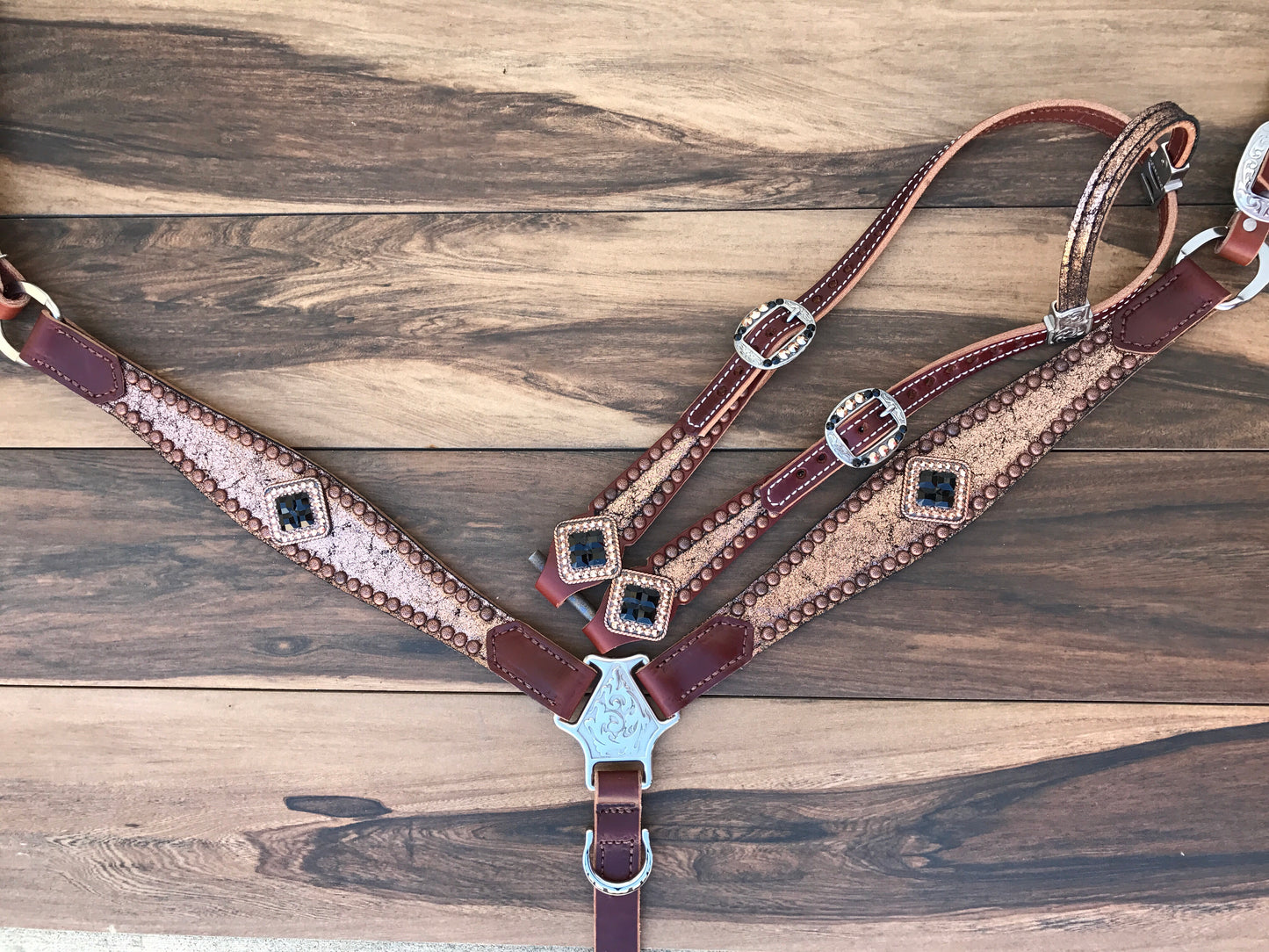 Rose Gold W/ Black