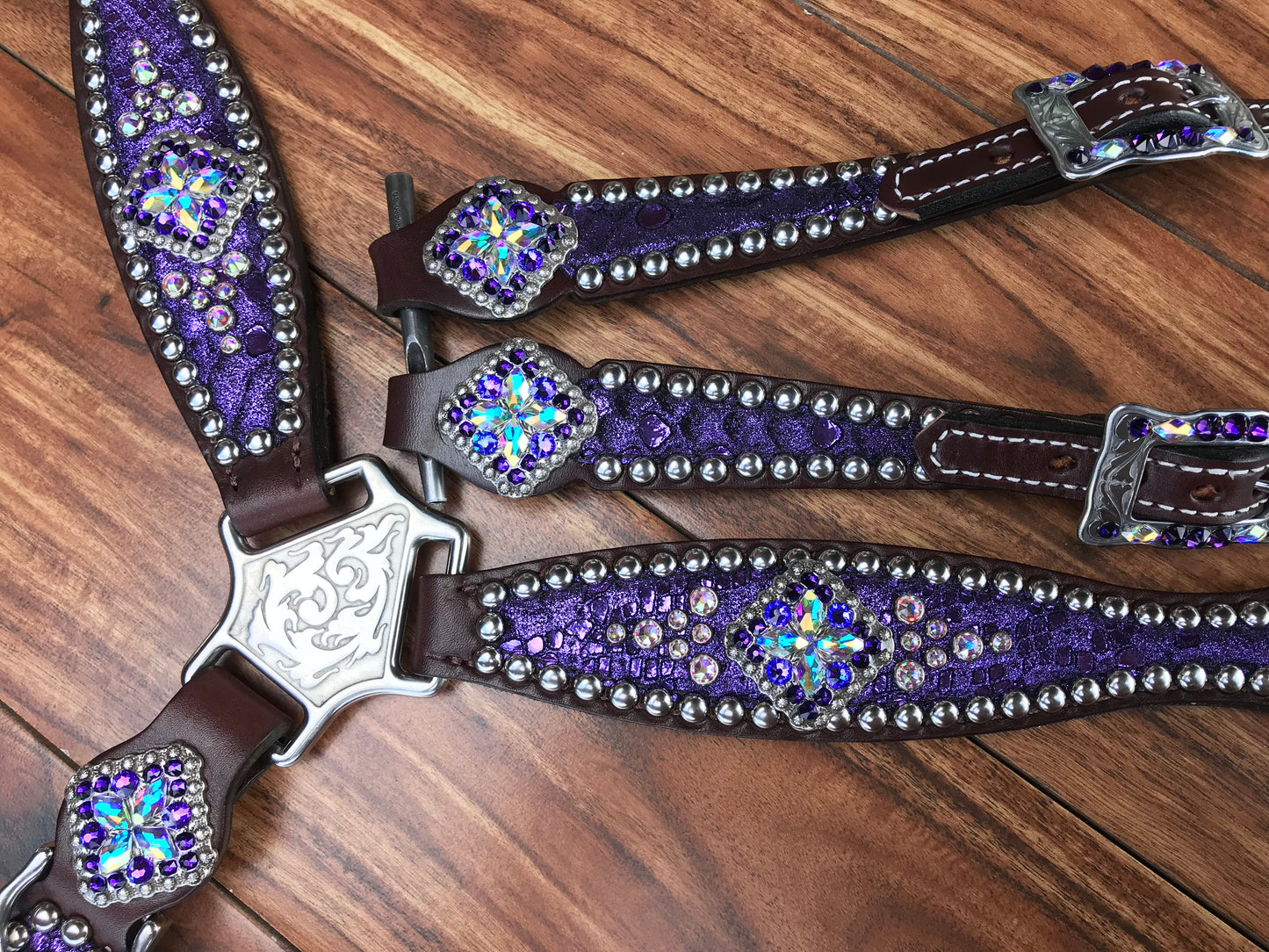 Purple Mystic W/ AB Rim sets