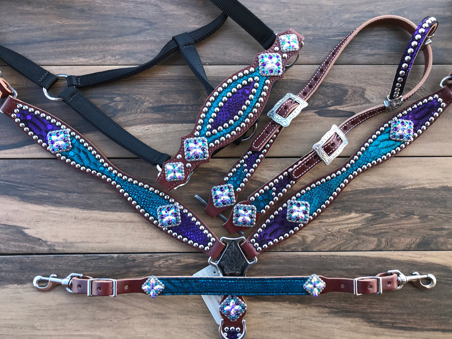 Purple and turquoise mystic