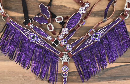 Purple Mystic With Fringe