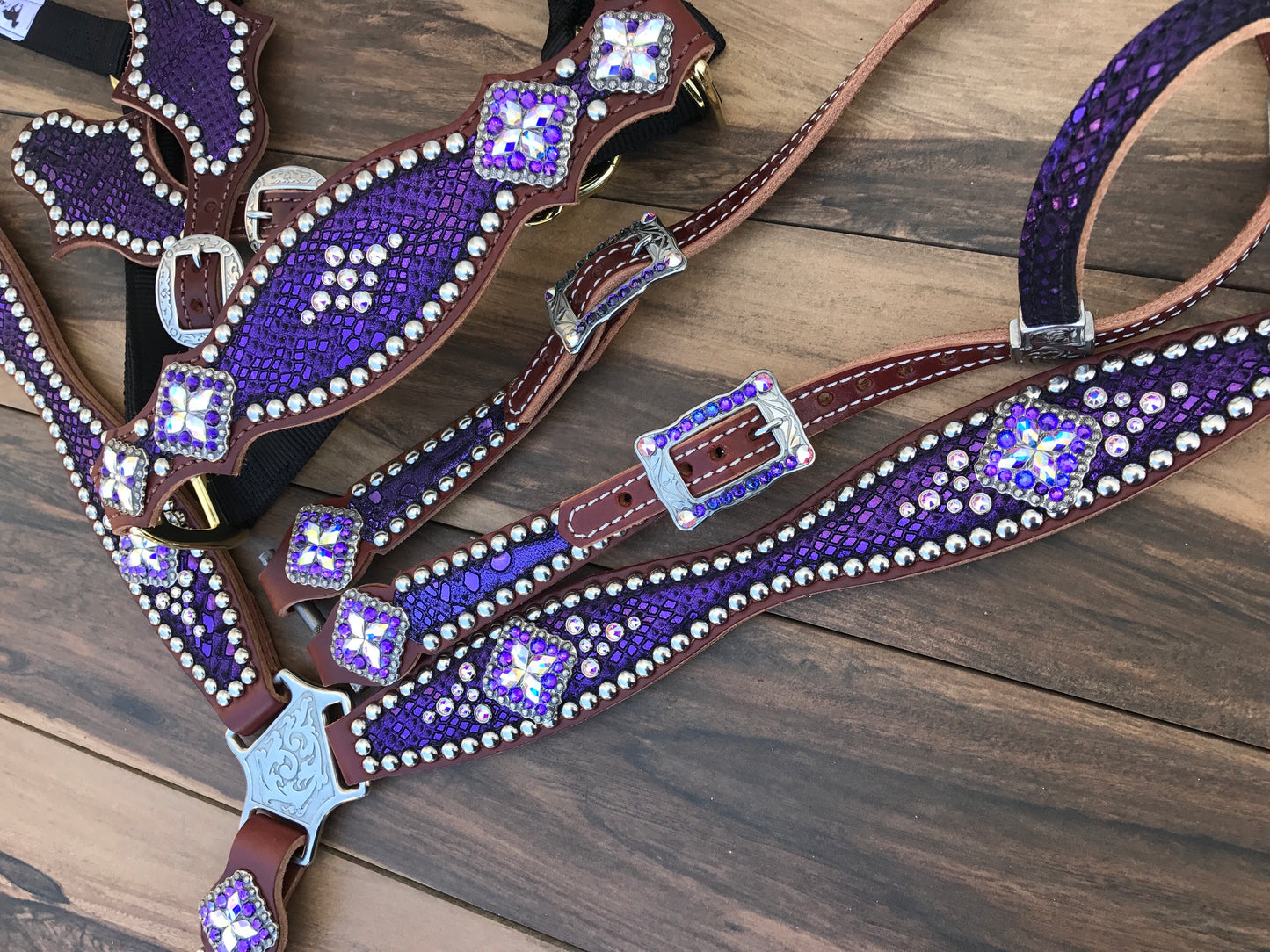 Purple Mystic W/ AB Rim sets