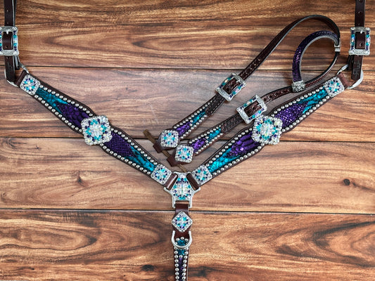 Purple and turquoise mystic