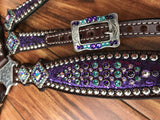 Purple mystic with turquoise
