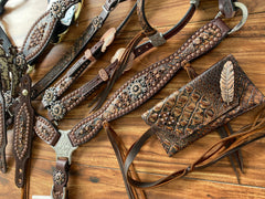 Copper frosted brown gator