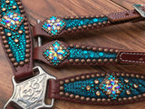 Turquoise Mystic with Copper Spots
