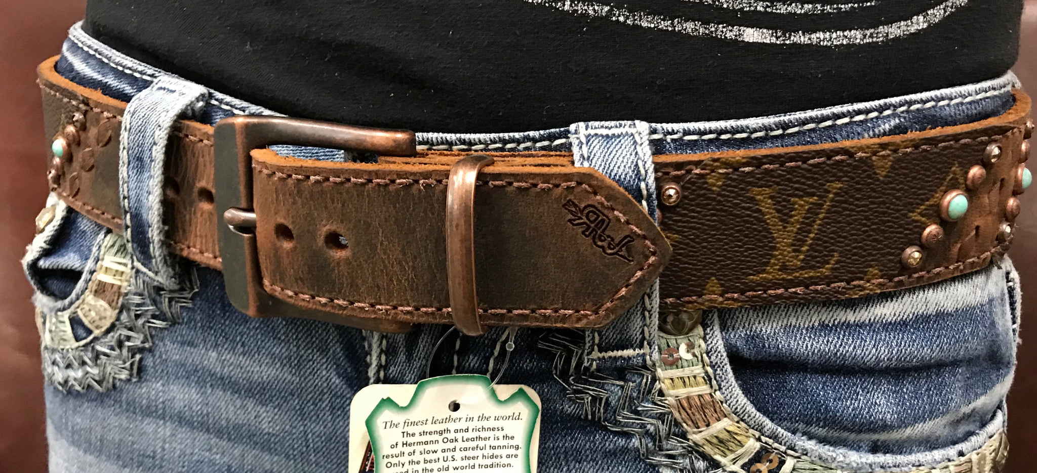 custom lv tooled belt｜TikTok Search