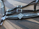 Black Gator with Silver Mystic Overlay