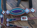 Purple and turquoise mystic