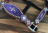 Purple Mystic Halter with cheeks and crystal rim sets