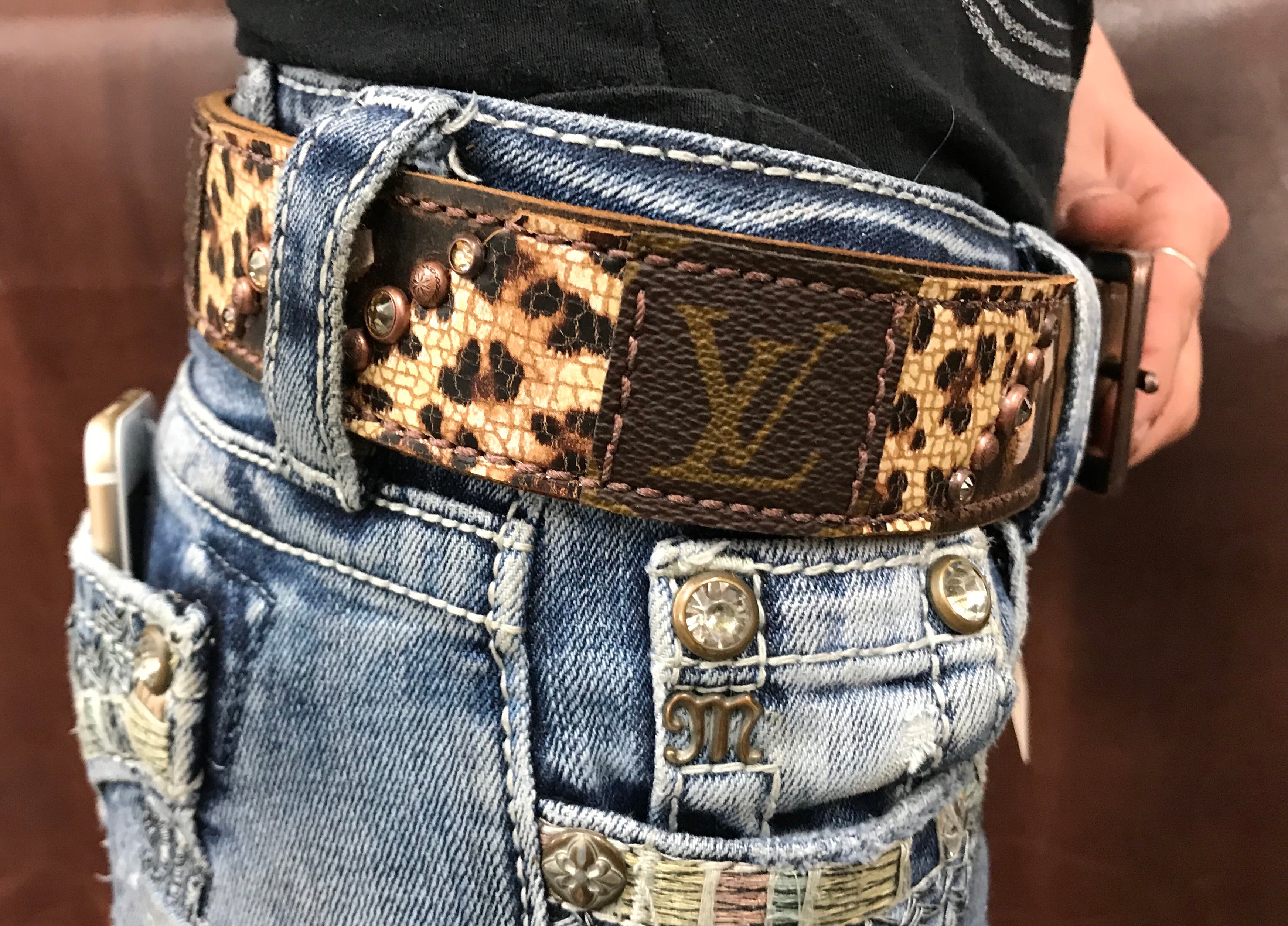 Rockin Wilson Cheetah with Louis Vuitton Overlays – Josey Western Store